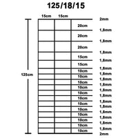 Thumbnail for Gartenzaun Verzinkter Stahl 50x1,25 m Silbern