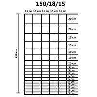 Thumbnail for Gartenzaun Verzinkter Stahl 50x1,5 m Silbern