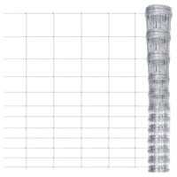 Thumbnail for Gartenzaun Verzinkter Stahl Silbern 50x1,6 m