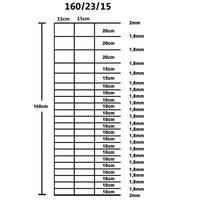 Thumbnail for Gartenzaun Verzinkter Stahl 50x1,6 m Silbern