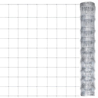 Thumbnail for Gartenzaun Verzinkter Stahl 50x1 m Silbern