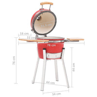Thumbnail for Kamado-Grill und Smoker Keramik 76 cm