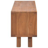 Thumbnail for TV-Schrank 110x30x45 cm Teak Massivholz