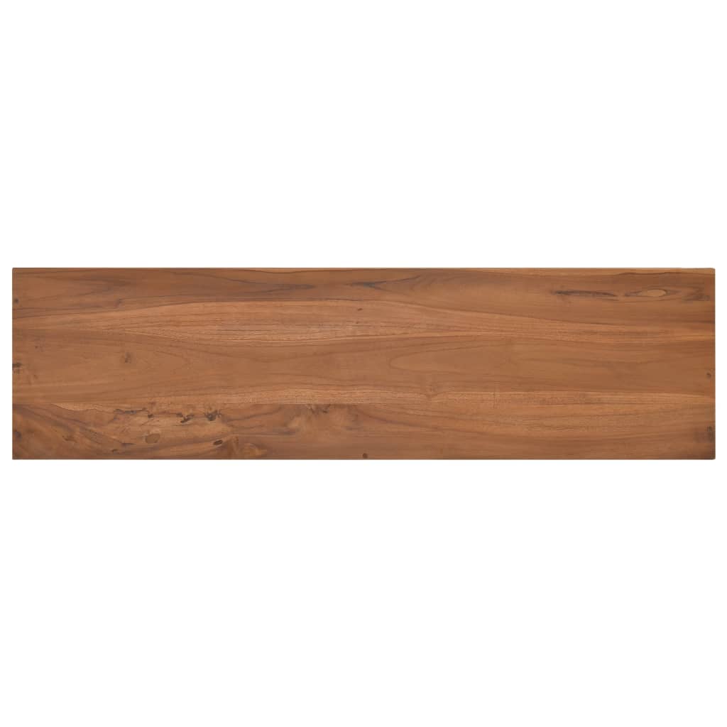 TV-Schrank 110x30x45 cm Teak Massivholz