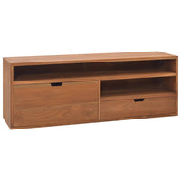 Thumbnail for TV-Schrank 110x30x40 cm Massivholz Teak