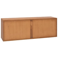 Thumbnail for TV-Schrank 110x30x40 cm Massivholz Teak