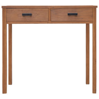 Thumbnail for Bürotisch 81x40x75 cm Teak Massivholz