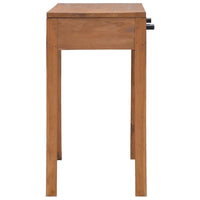 Thumbnail for Bürotisch 81x40x75 cm Teak Massivholz