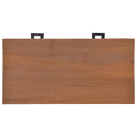 Thumbnail for Bürotisch 81x40x75 cm Teak Massivholz