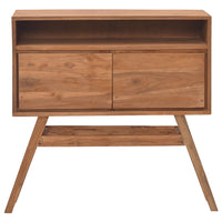 Thumbnail for Konsolentisch 80x30x80 cm Teak Massivholz