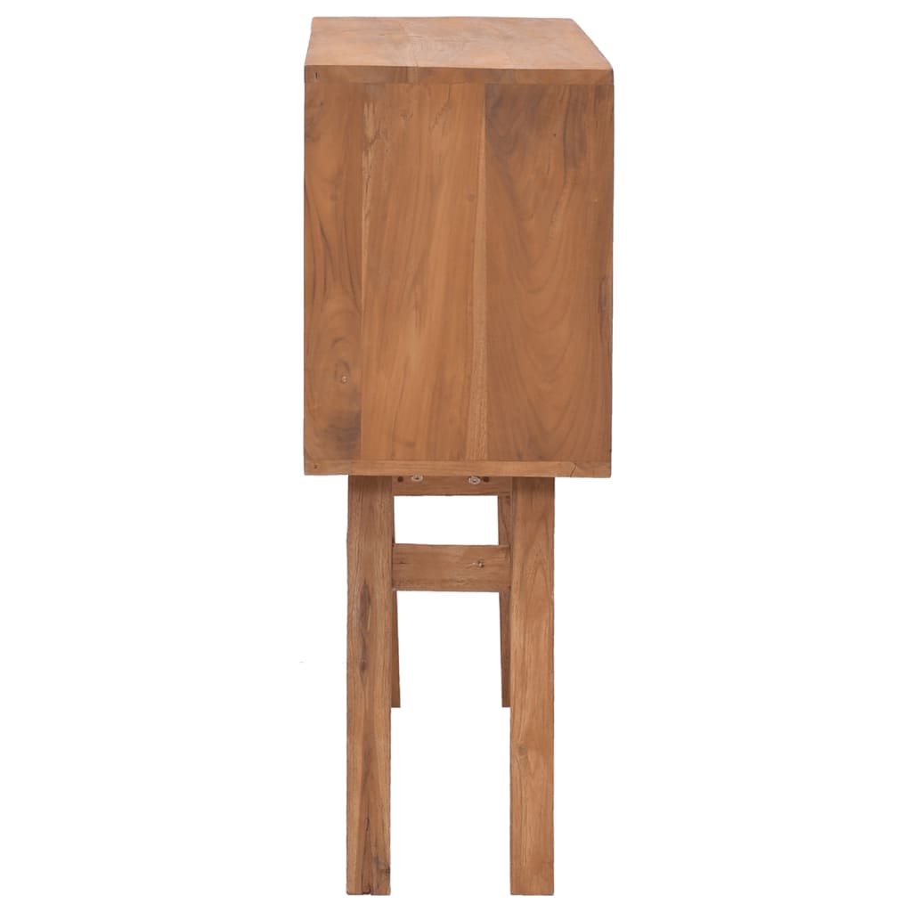 Konsolentisch 80x30x80 cm Teak Massivholz