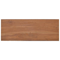 Thumbnail for Konsolentisch 80x30x80 cm Teak Massivholz