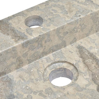 Thumbnail for Waschbecken Grau 58x39x10 cm Marmor