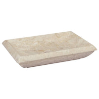 Thumbnail for Waschbecken Creme 50x35x10 cm Marmor