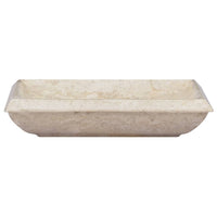 Thumbnail for Waschbecken Creme 50x35x10 cm Marmor
