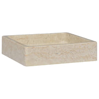 Thumbnail for Waschbecken Creme 40x40x10 cm Marmor