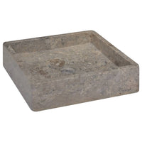 Thumbnail for Waschbecken Grau 40x40x10 cm Marmor