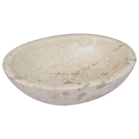 Thumbnail for Waschbecken Creme 53x40x15 cm Marmor