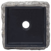 Thumbnail for Waschbecken Schwarz 30x30x13 cm Marmor