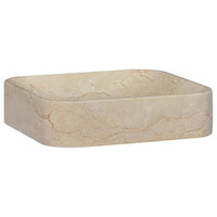 Thumbnail for Waschbecken Creme 40x40x10 cm Marmor