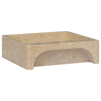 Thumbnail for Waschbecken Creme 40x40x12 cm Marmor
