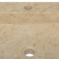 Thumbnail for Waschbecken Creme 40x40x12 cm Marmor