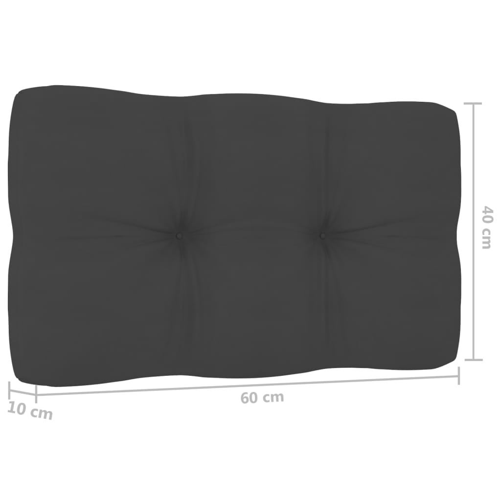 Garten-Eckbank mit Kissen 239 cm Imprägniertes Kiefernholz