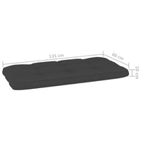 Thumbnail for Garten-Eckbank mit Kissen 239 cm Imprägniertes Kiefernholz