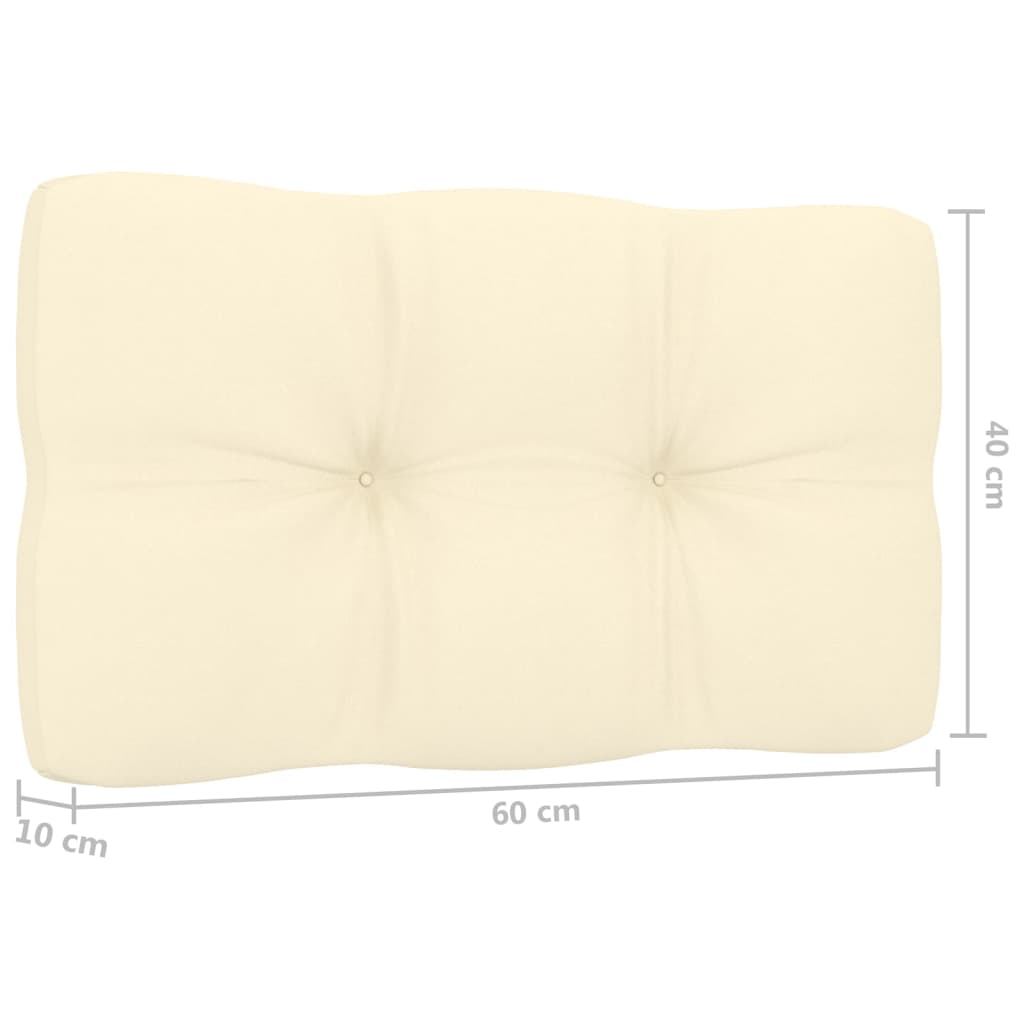 Garten-Eckbank mit Kissen 239 cm Imprägniertes Kiefernholz