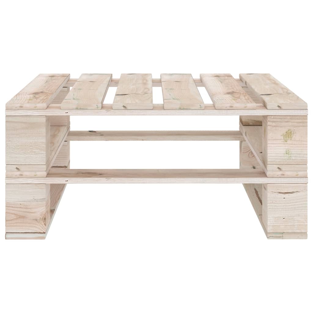 6-tlg. Garten-Sofagarnitur aus Paletten Kiefernholz