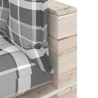 Thumbnail for Garten-Paletten-Ecksofa mit Kissen Kiefernholz