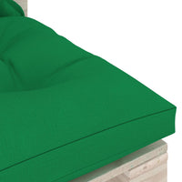 Thumbnail for Garten-Palettensofa 3-Sitzer mit Kissen Kiefernholz