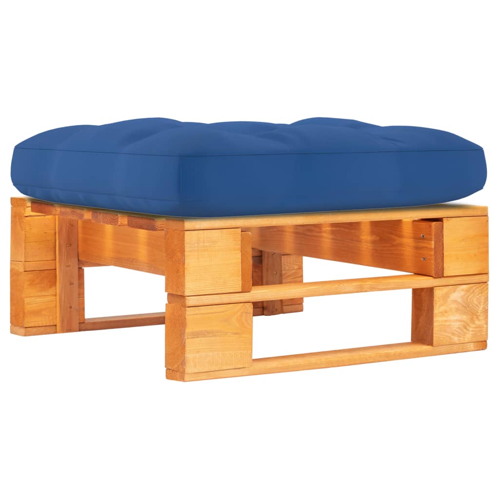 Garten-Paletten-Hocker Honigbraun Imprägniertes Kiefernholz