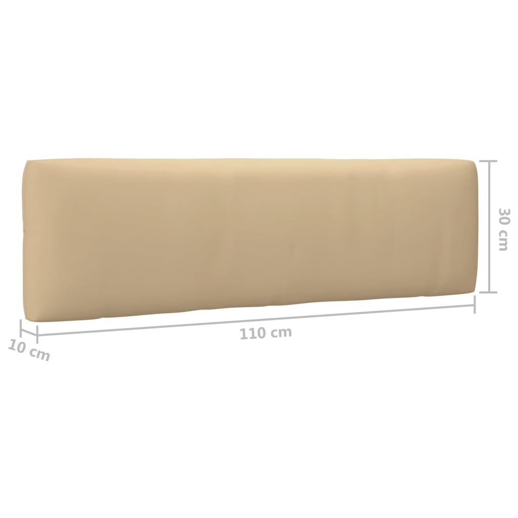 Garten-Paletten-Mittelsofa Grün Imprägniertes Kiefernholz