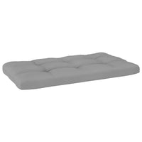 Thumbnail for Garten-Paletten-Mittelsofa Grau Imprägniertes Kiefernholz