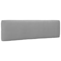 Thumbnail for Garten-Paletten-Mittelsofa Grau Imprägniertes Kiefernholz