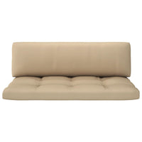 Thumbnail for Garten-Paletten-Mittelsofa Grau Imprägniertes Kiefernholz