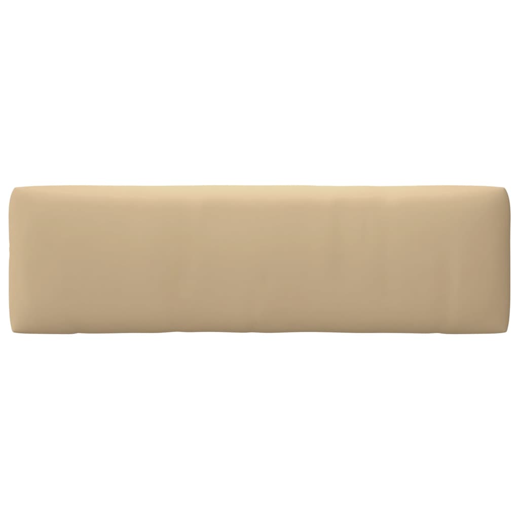 Garten-Paletten-Mittelsofa Grau Imprägniertes Kiefernholz