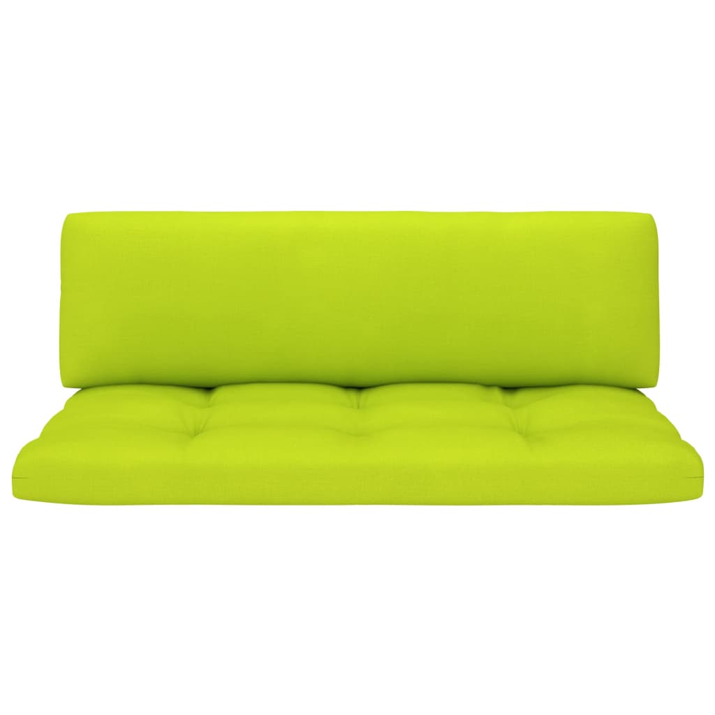 Garten-Paletten-Mittelsofa Grau Imprägniertes Kiefernholz