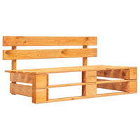 Thumbnail for Garten-Paletten-Mittelsofa Honigbraun Imprägniertes Kiefernholz
