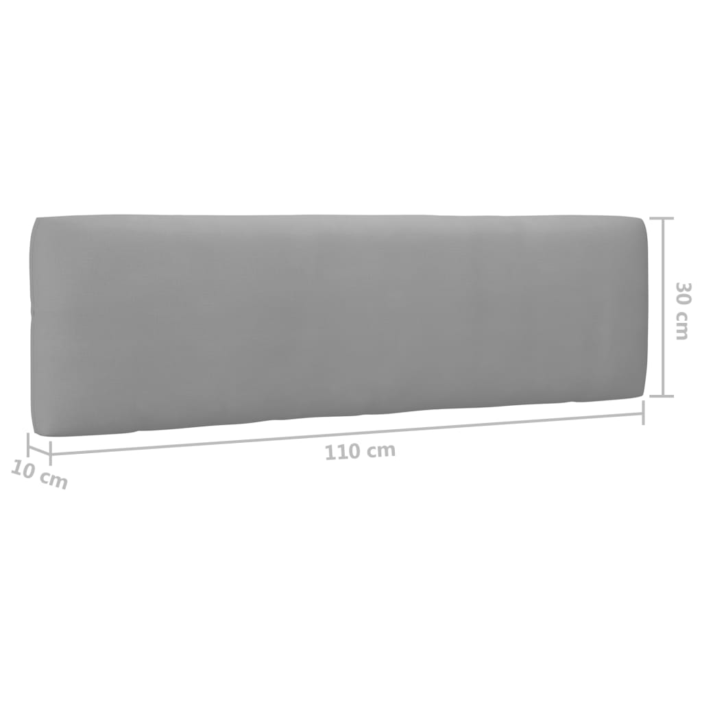 Garten-Paletten-Mittelsofa Honigbraun Imprägniertes Kiefernholz