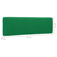 Thumbnail for Garten-Paletten-Ecksofa Grün Imprägniertes Kiefernholz