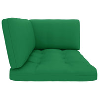 Thumbnail for Garten-Paletten-Ecksofa Grün Imprägniertes Kiefernholz