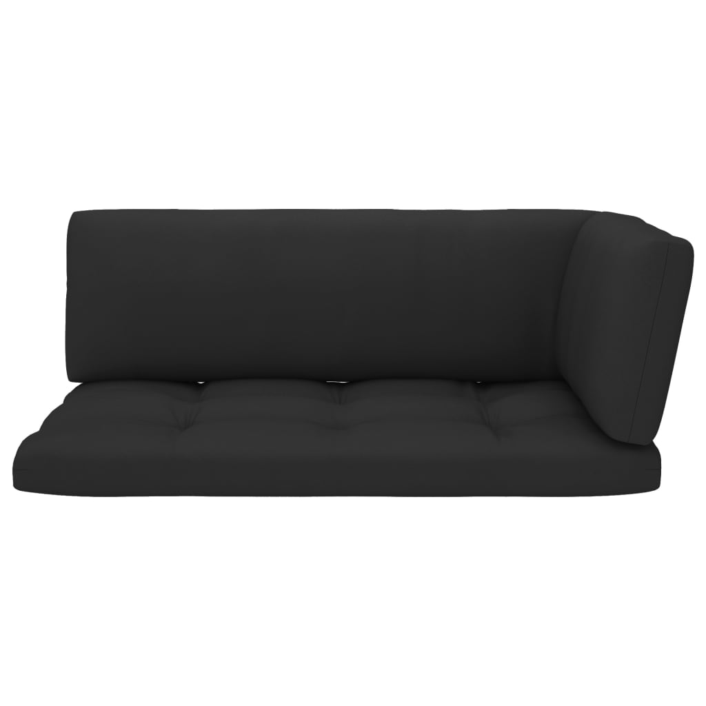 Garten-Paletten-Ecksofa Grün Imprägniertes Kiefernholz