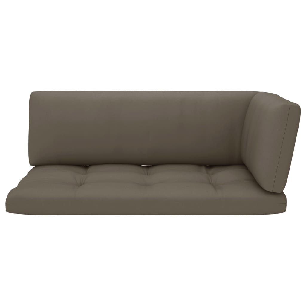 Garten-Paletten-Ecksofa Grün Imprägniertes Kiefernholz
