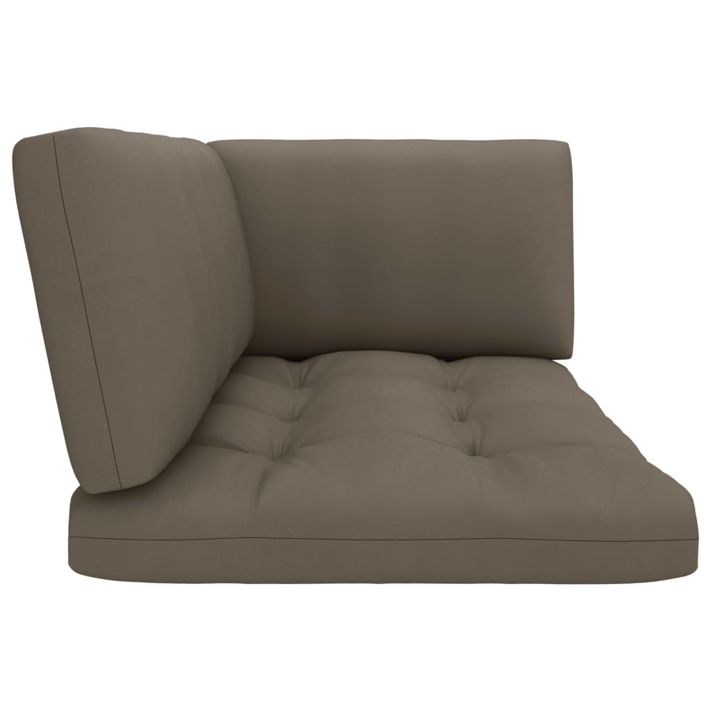 Garten-Paletten-Ecksofa Grün Imprägniertes Kiefernholz