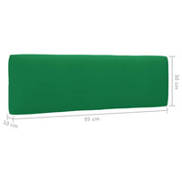 Thumbnail for Garten-Paletten-Ecksofa Grau Imprägniertes Kiefernholz