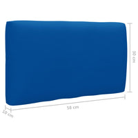 Thumbnail for Garten-Paletten-Ecksofa Grau Imprägniertes Kiefernholz