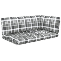 Thumbnail for Garten-Paletten-Ecksofa Grau Imprägniertes Kiefernholz
