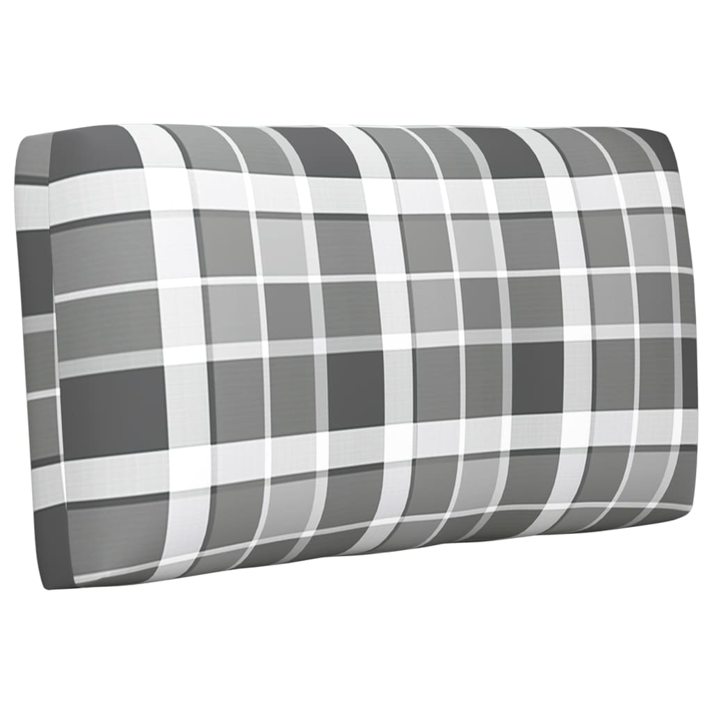 Garten-Paletten-Ecksofa Grau Imprägniertes Kiefernholz